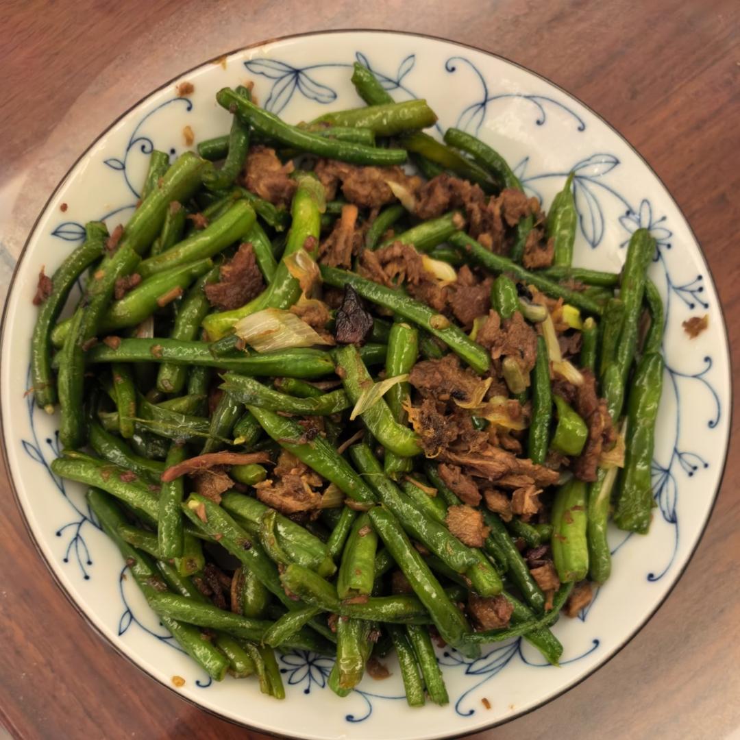豇豆豆角炒肉肉