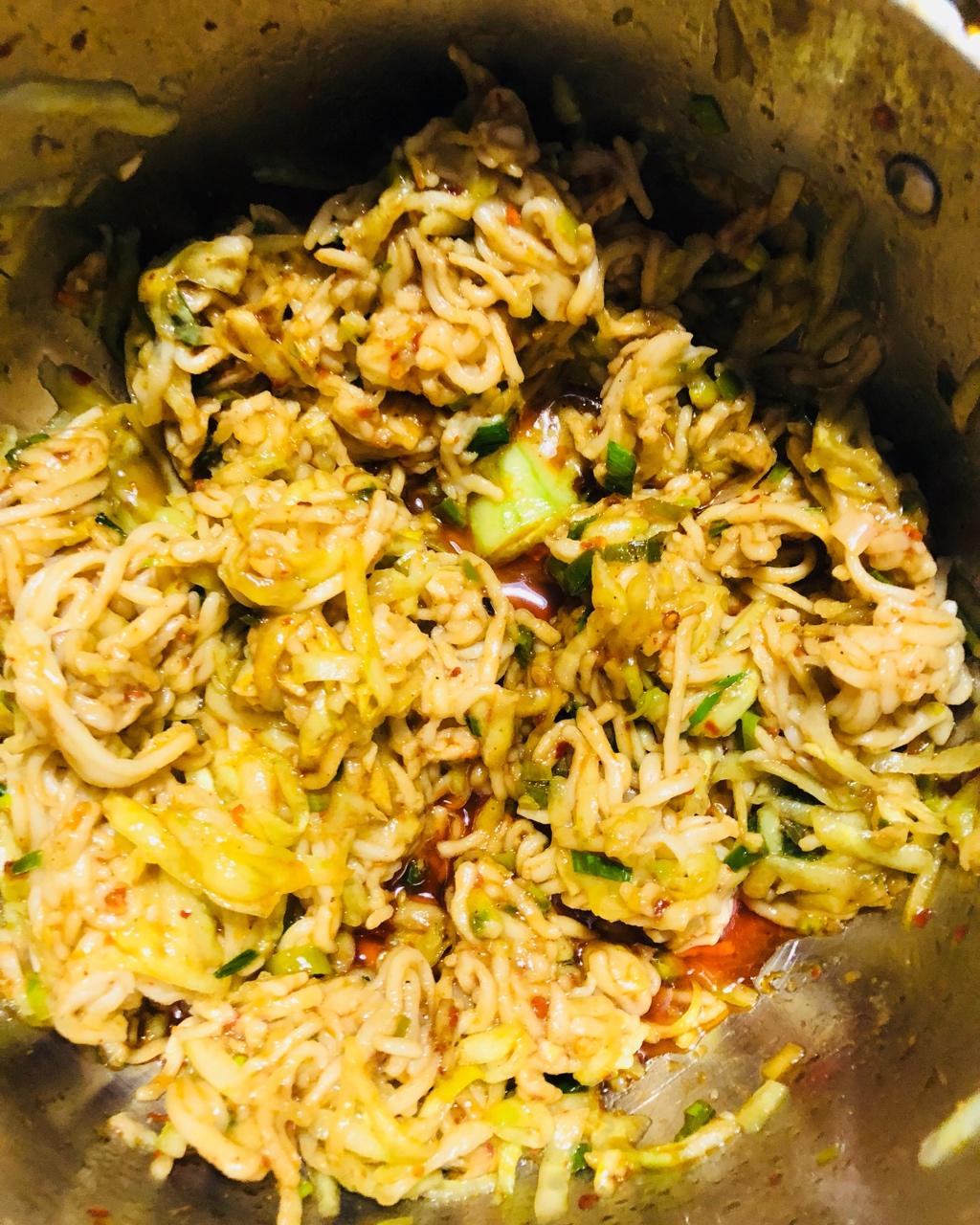 姥姥的爽口凉面！（干拌挂面）