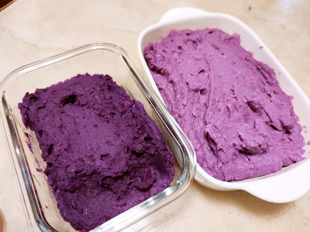 奶香浓郁的芋泥馅（蛋糕卷夹馅）