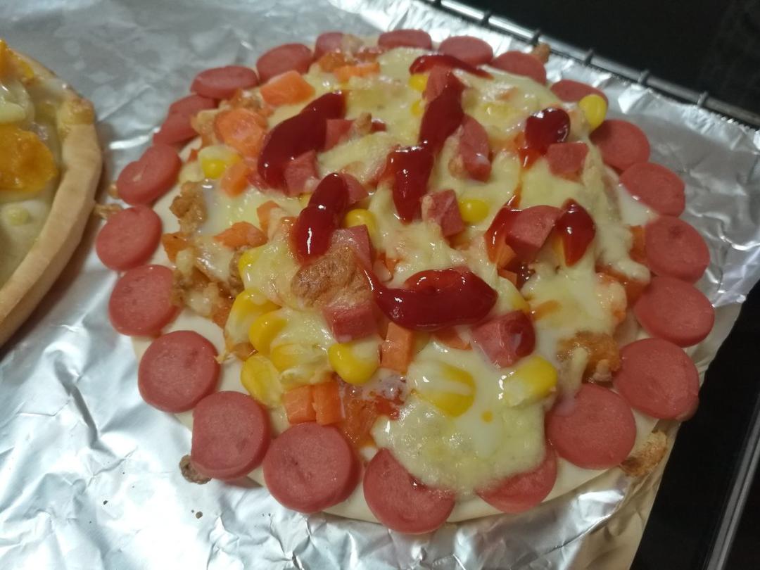 儿子说比BSK好吃的披萨（含披萨酱、饼底做法）