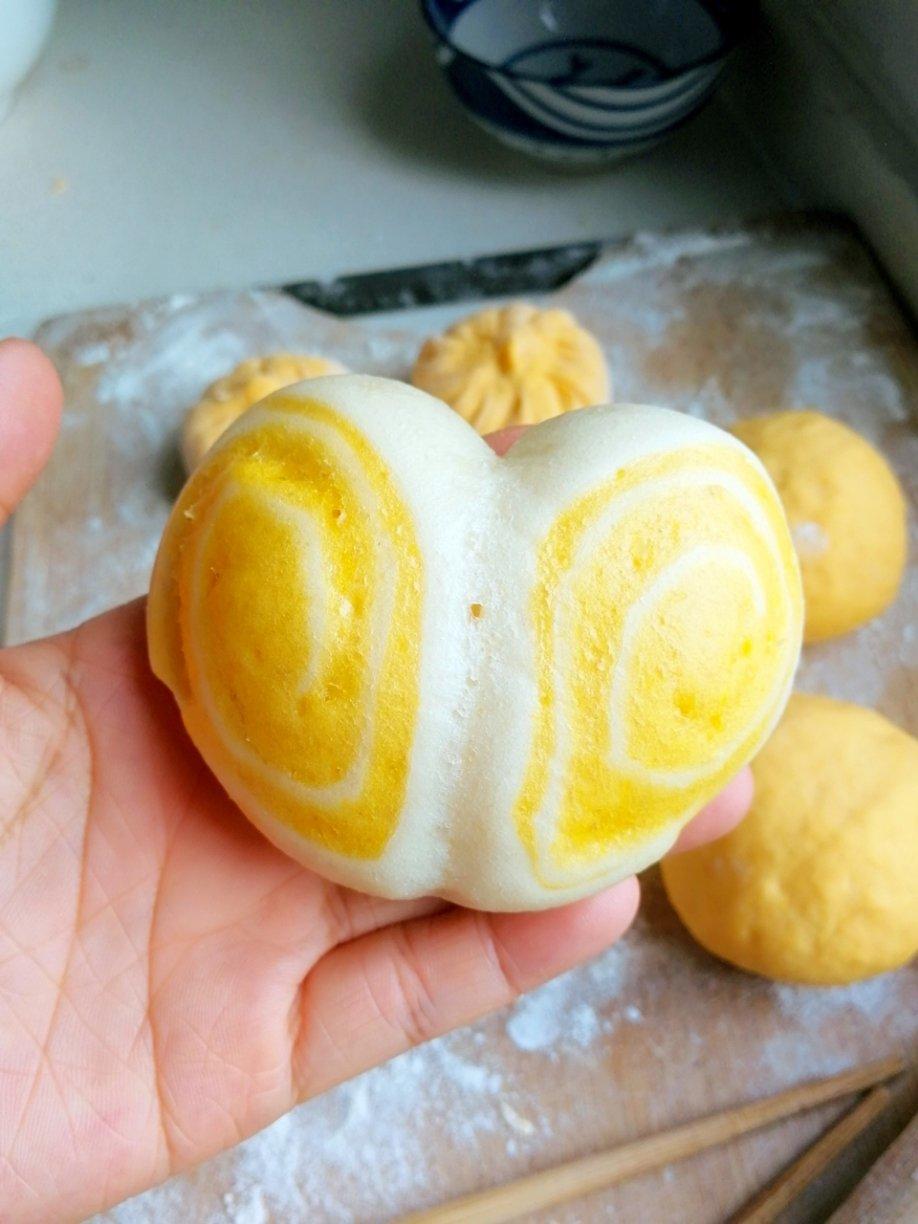 Q弹心形南瓜馒头
