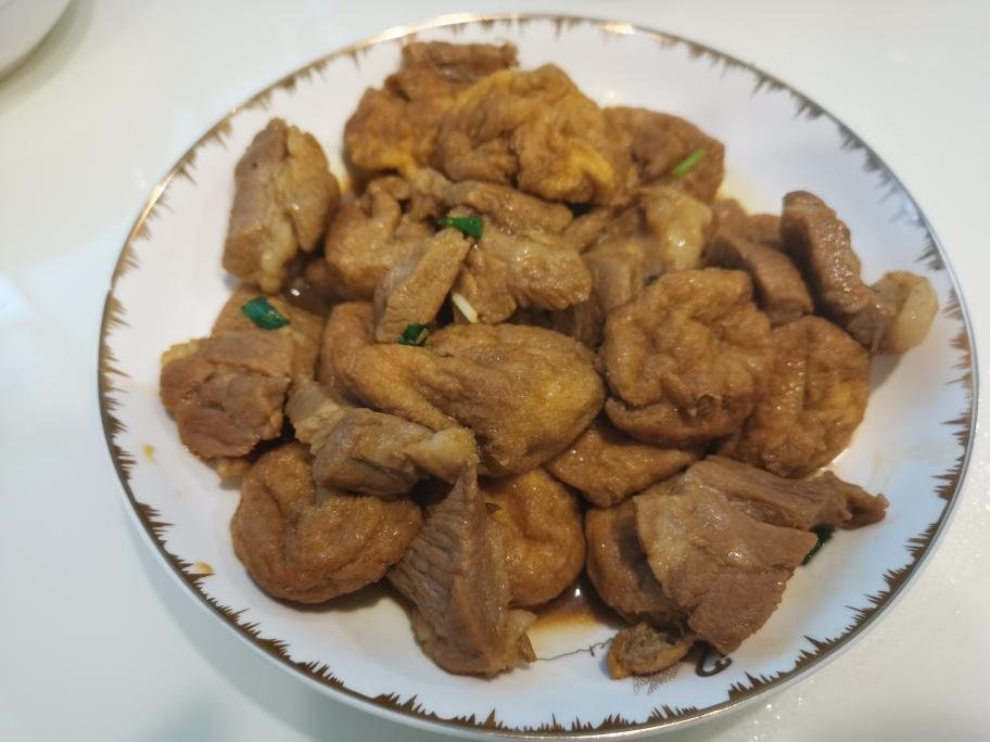 油豆腐烤肉