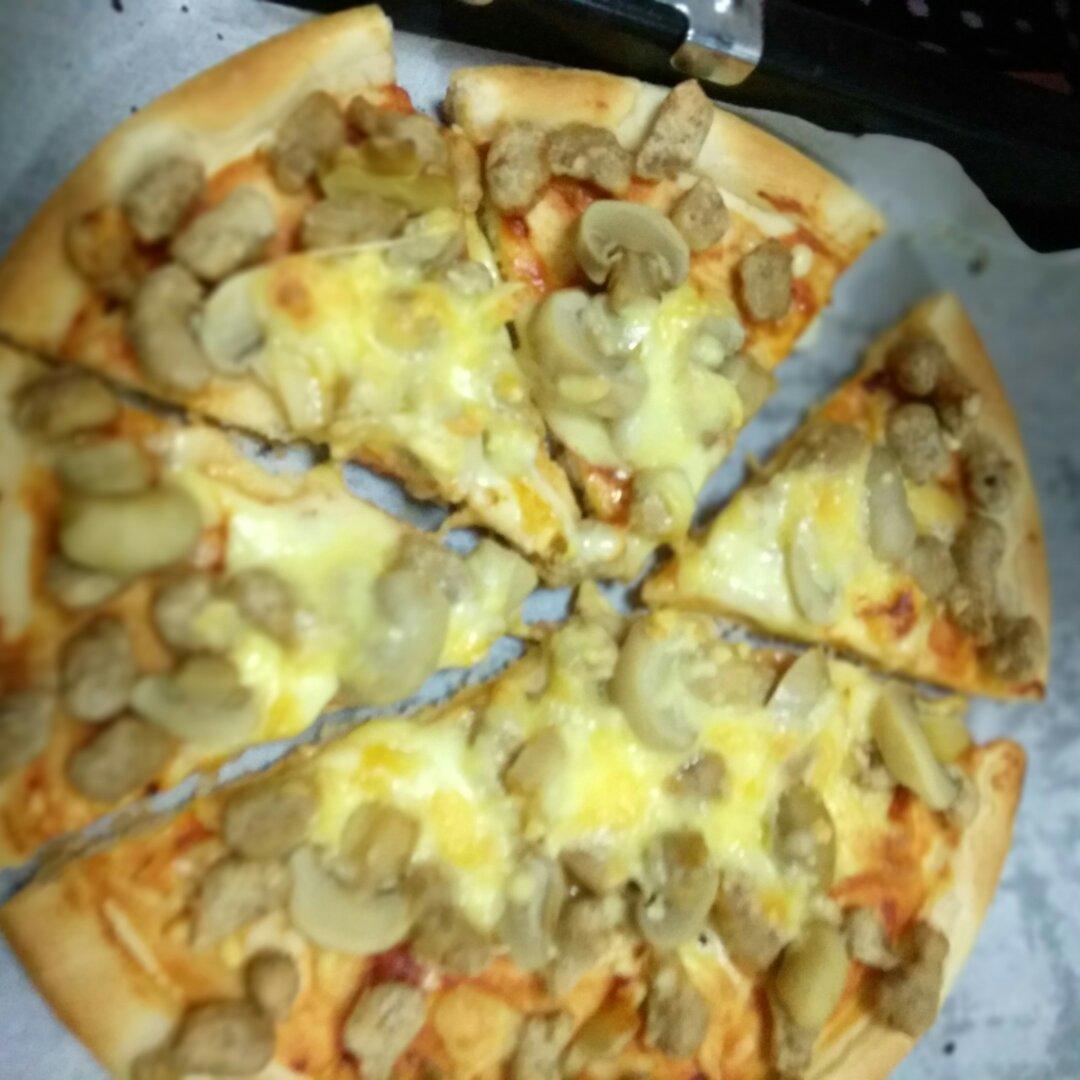 懒人培根披萨（简单到爆）