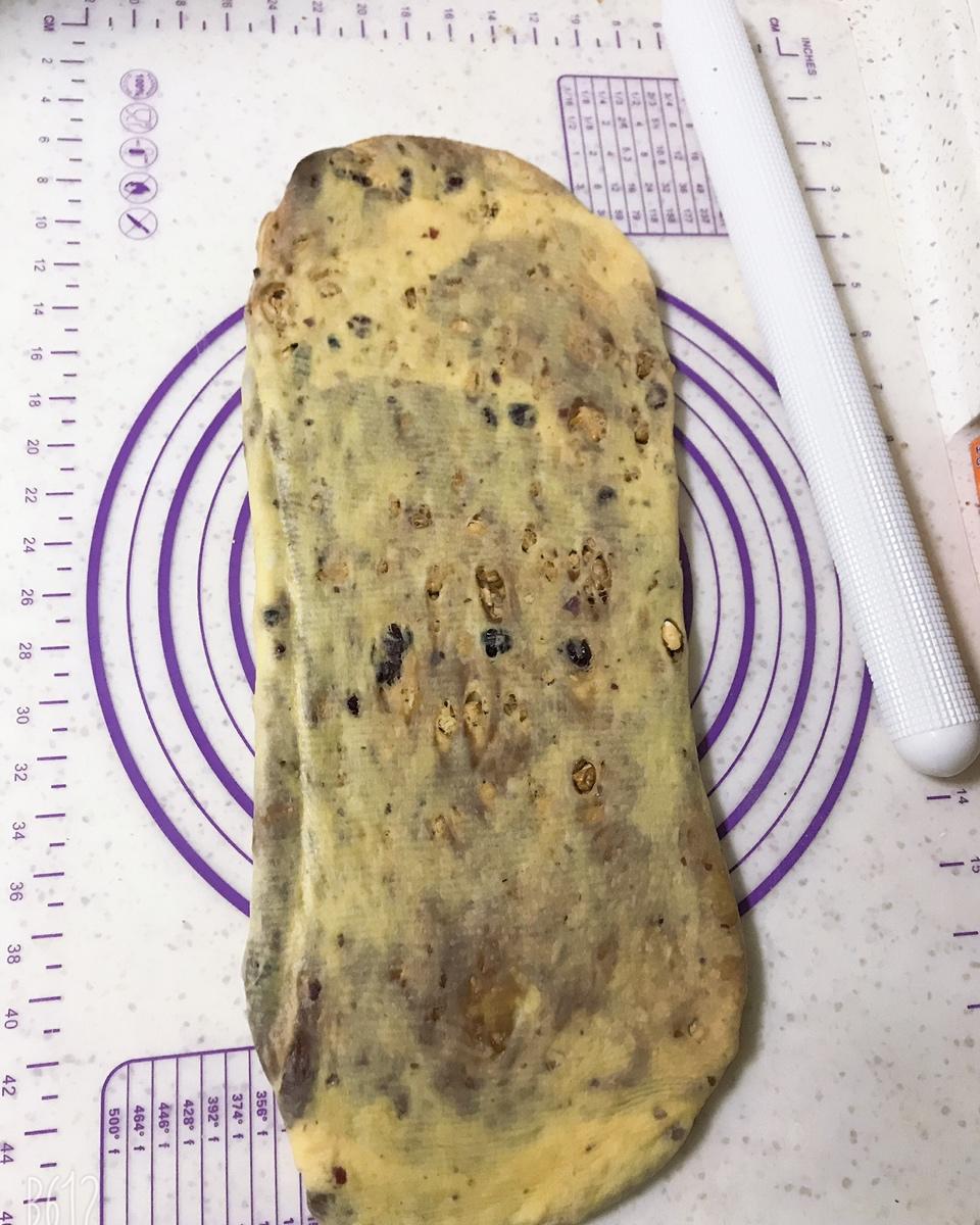 红糖麻薯坚果吐司