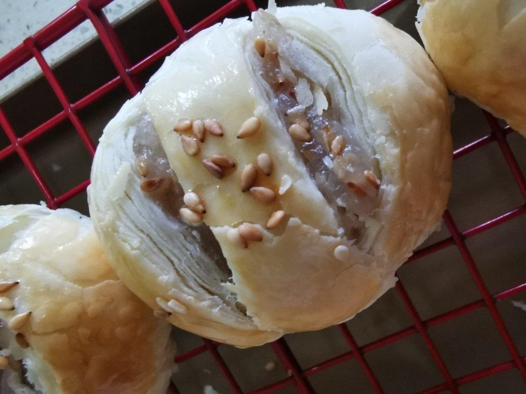 老婆饼呀真呀么真好吃！