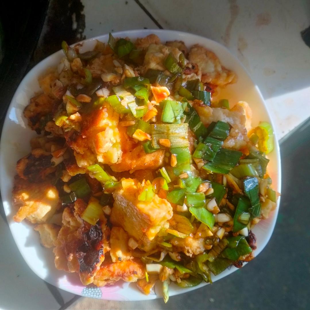 烧汁豆腐