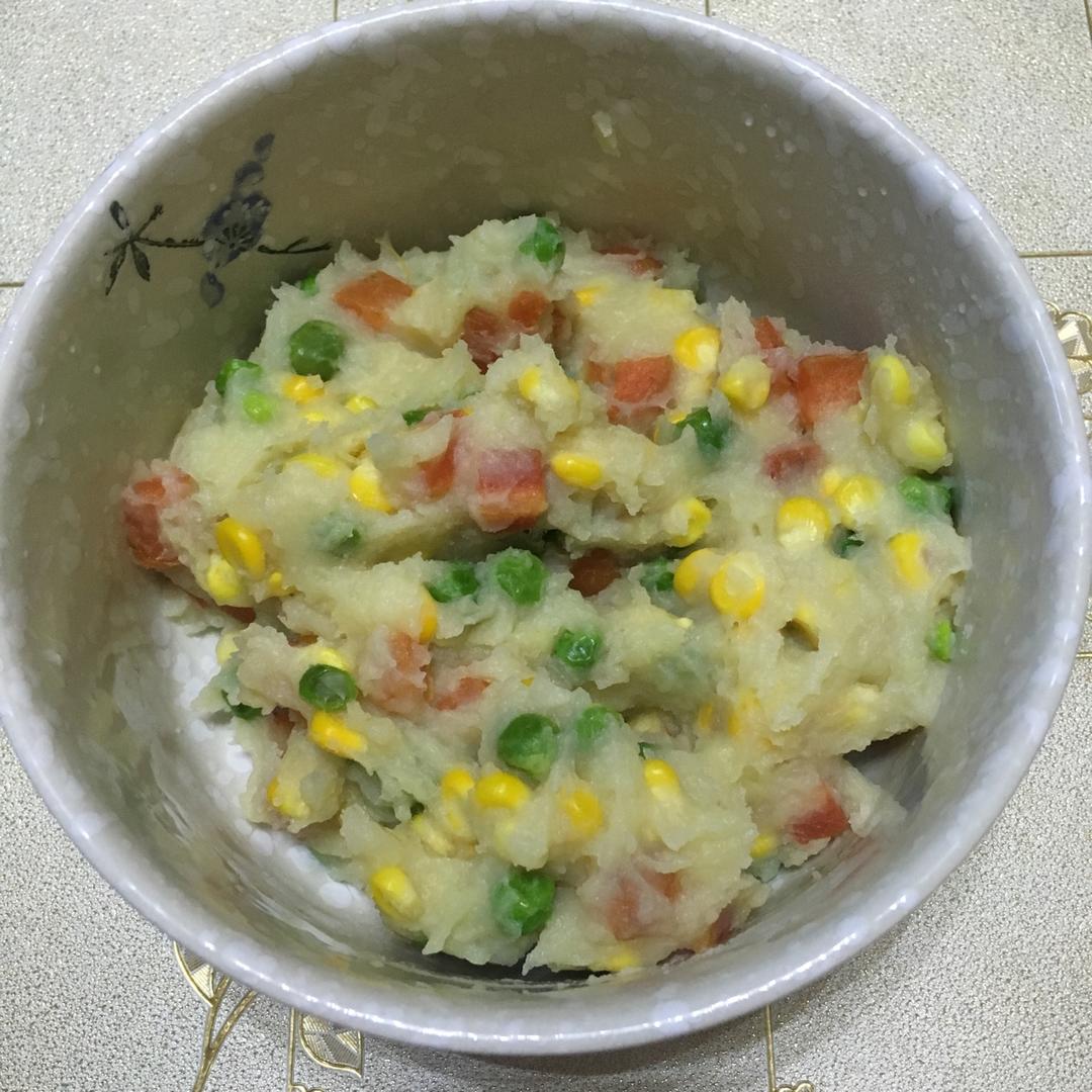 【健身厨男】喷香可口土豆泥