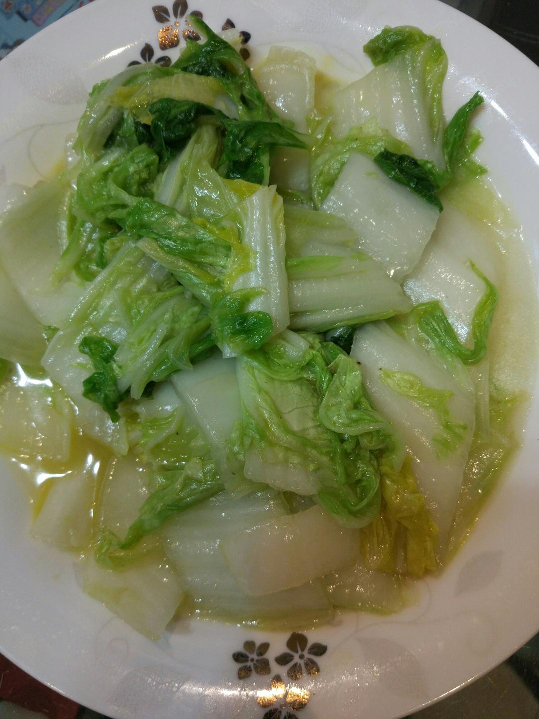 清炒小白菜