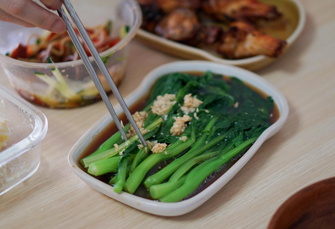 经典粤菜-白灼菜心（超详）