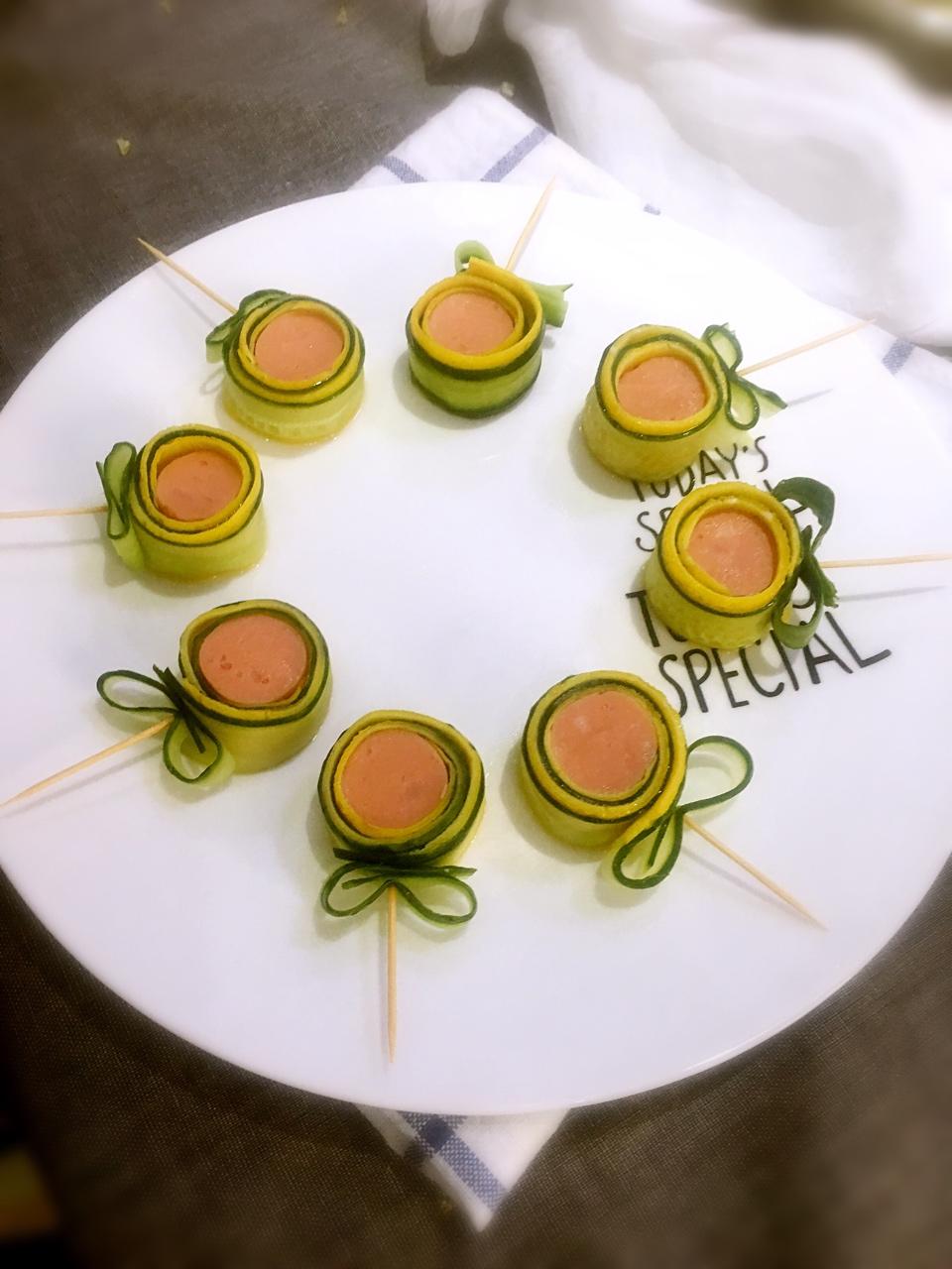 便当扮美神器——黄瓜棒棒糖