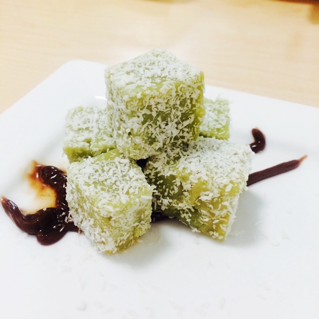 椰蓉牛奶小方
