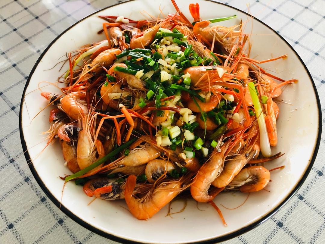 超级美味方便的本帮酱油河虾