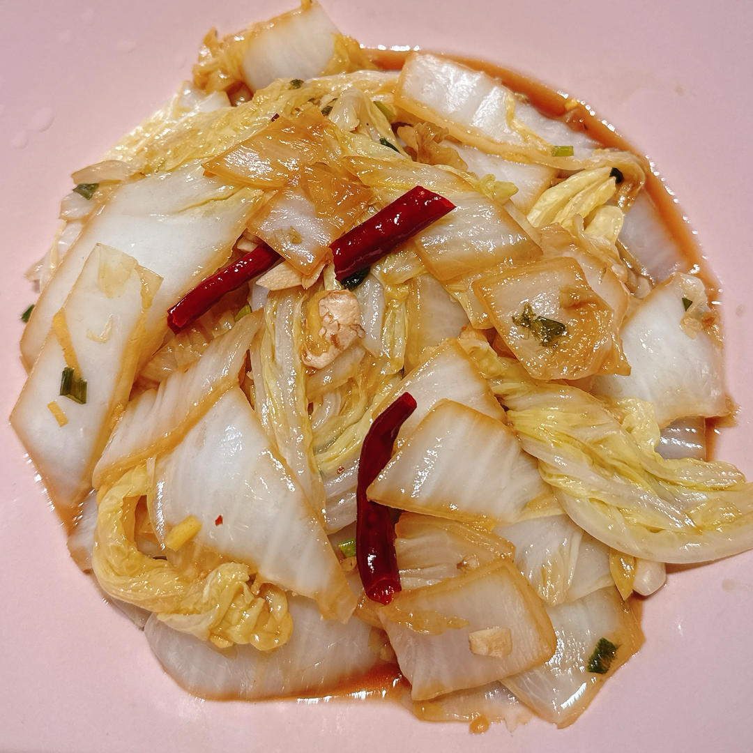 爆下饭的酸辣白菜（零难度）