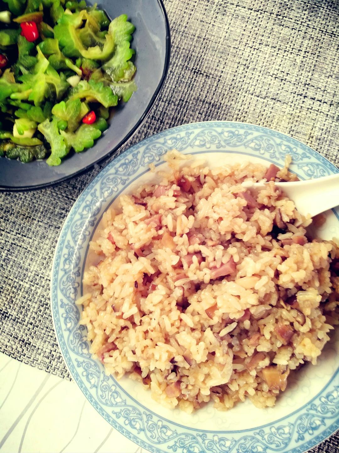 香菇油饭