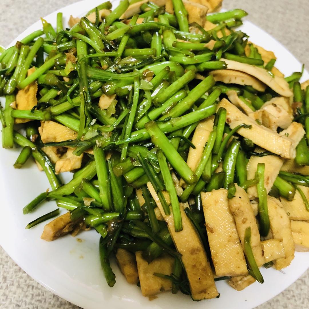 芦蒿炒香干