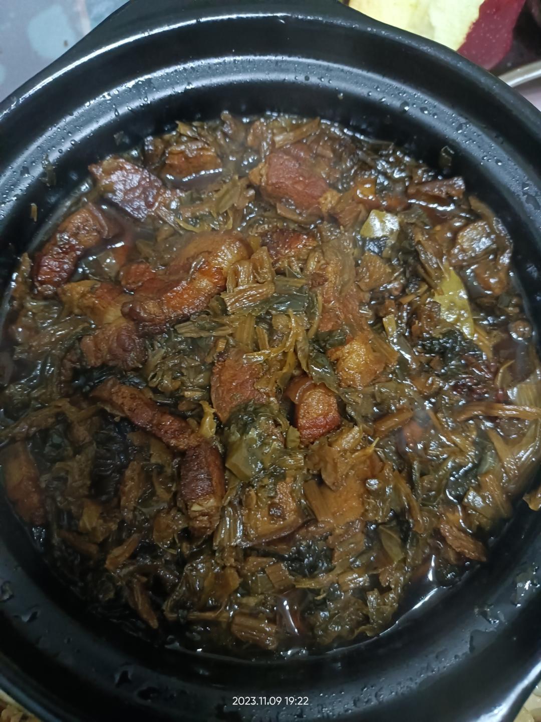 梅干菜烧肉家常做法