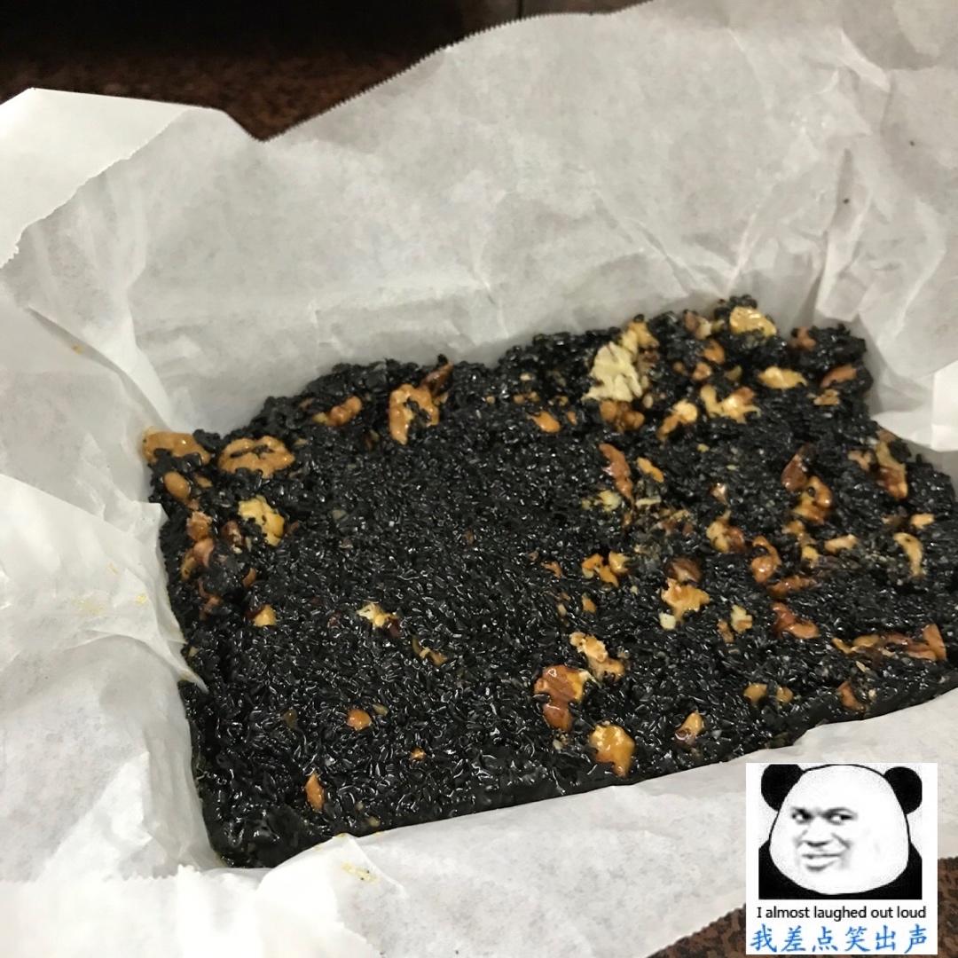 黑芝麻核桃糖