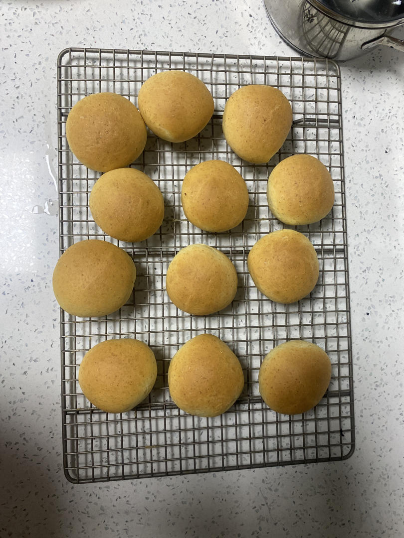 黑全麦小餐包