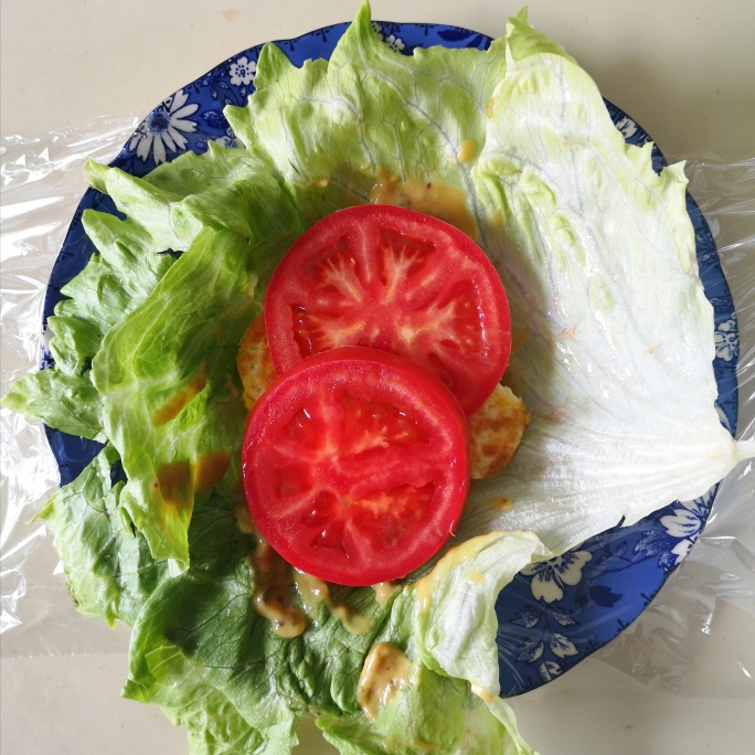 🔥关晓彤蔬菜三明治🥪减脂必备的做法 步骤4