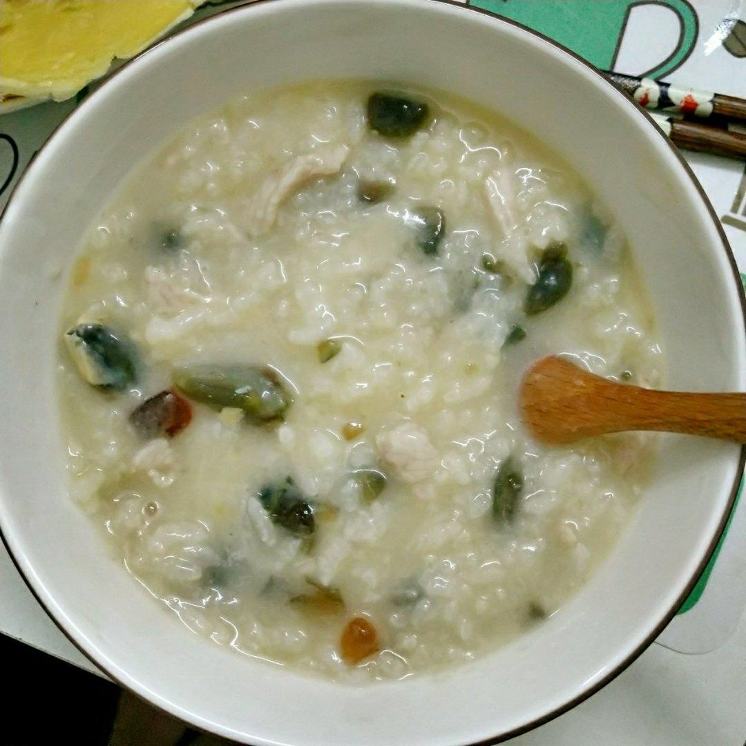 皮蛋瘦肉粥