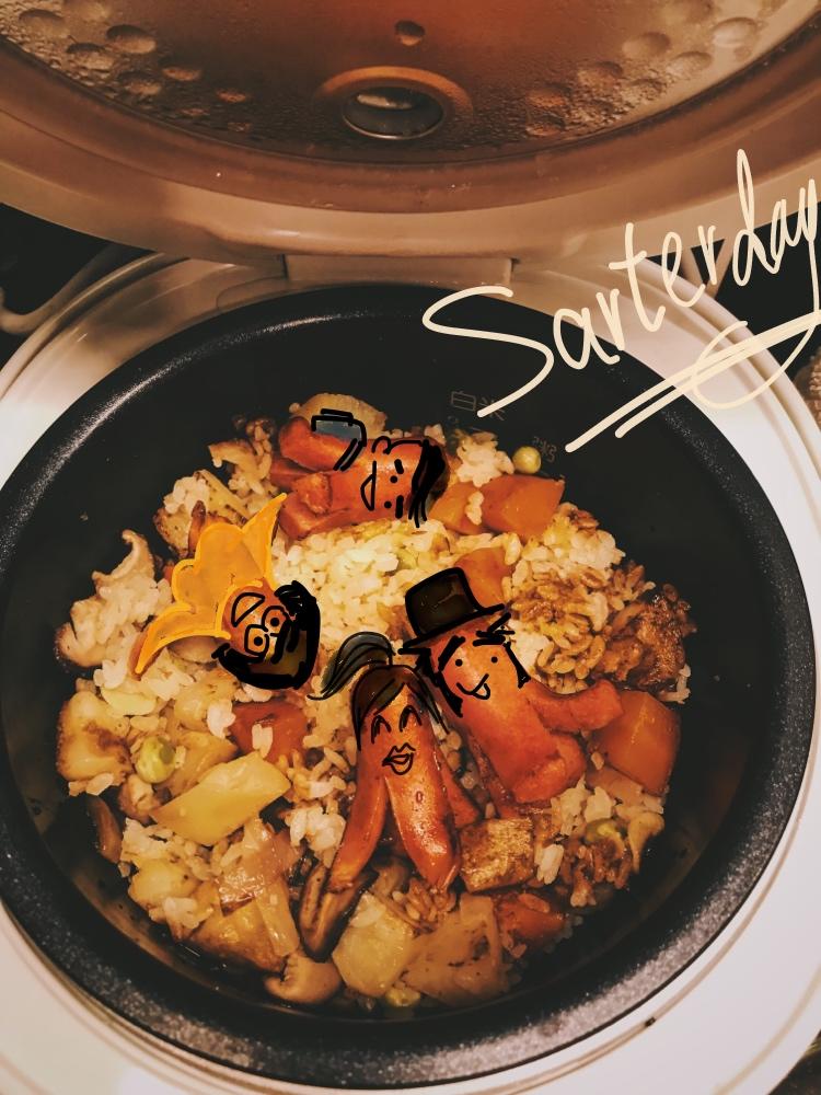 土豆焖饭（电饭锅版）