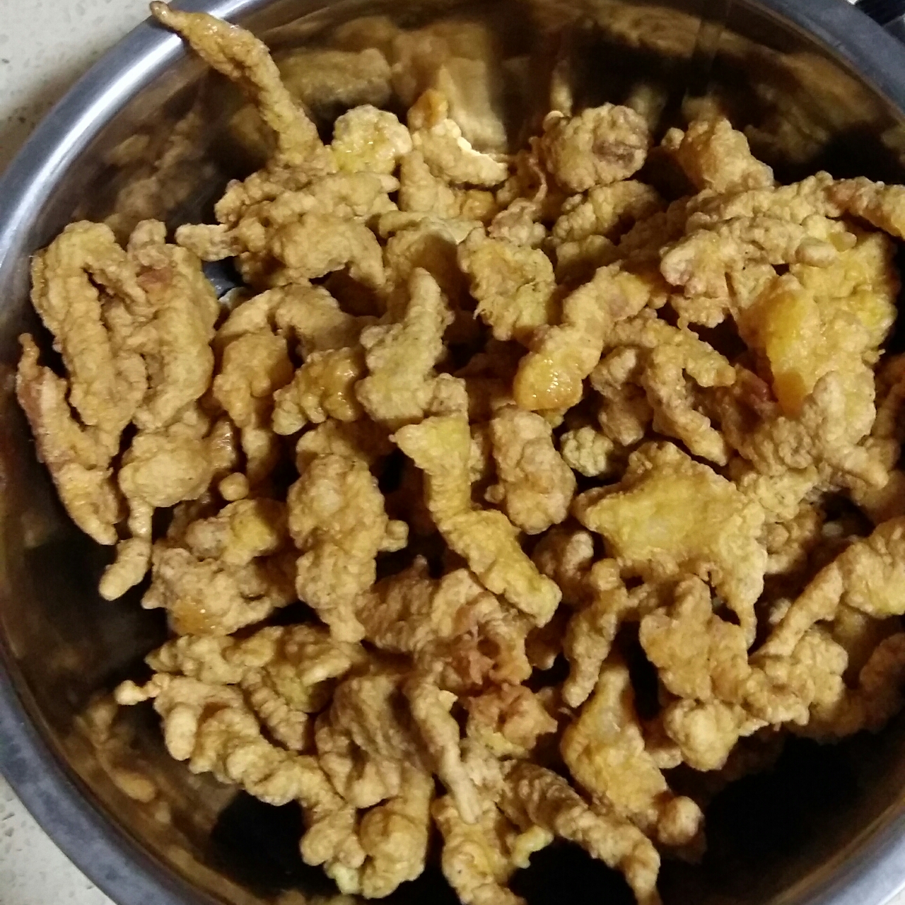 芝士lily做的炸酥肉