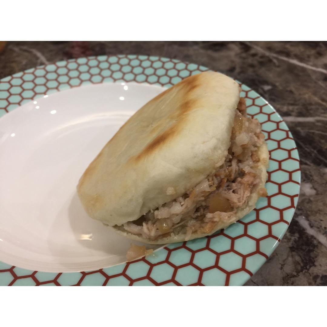 陕西风味小吃，肉夹馍