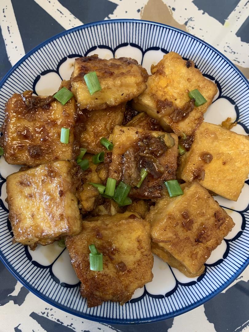 无敌好吃的香煎豆腐