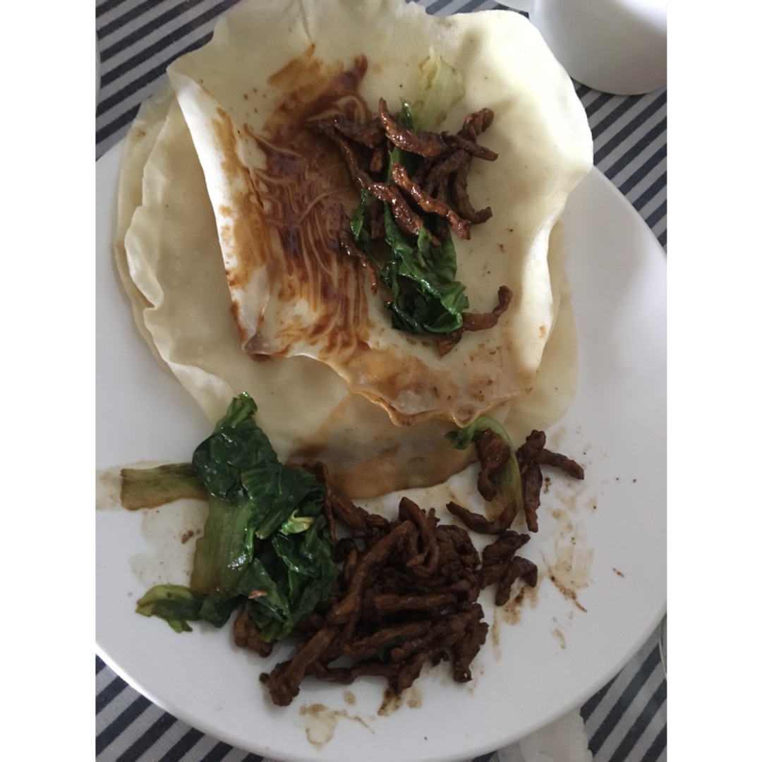 荷叶饼，水单饼