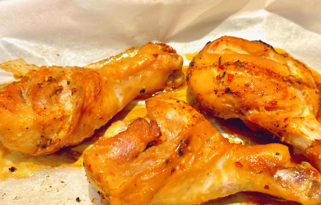 空气炸锅盐焗鸡腿🍗