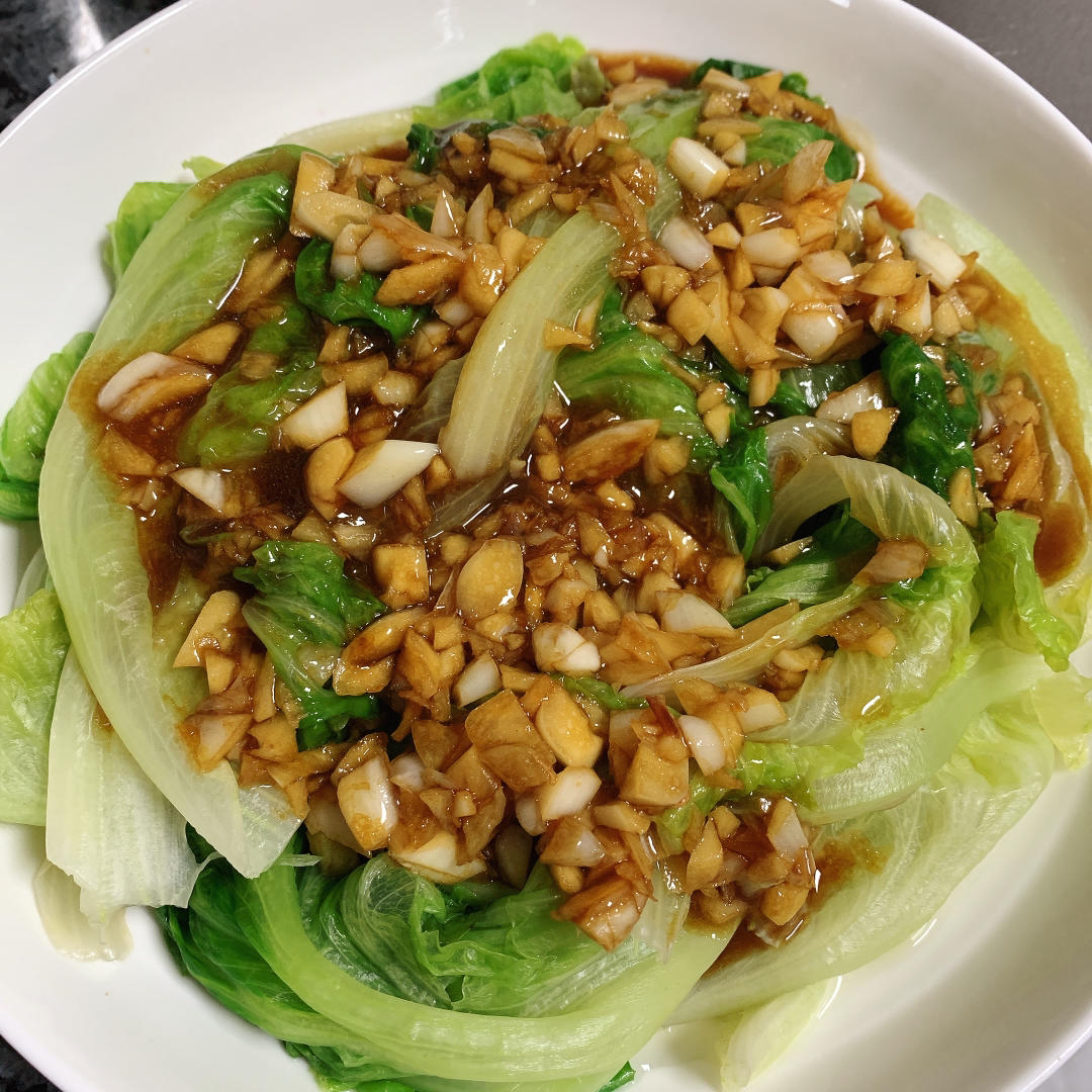 5分钟上桌的蚝油生菜