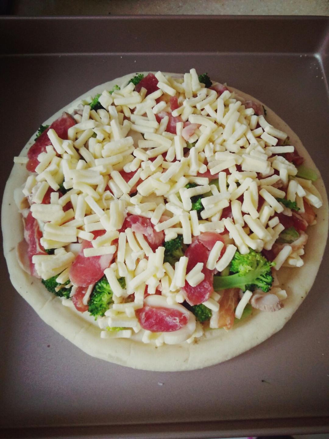 8寸纯手工什锦披萨