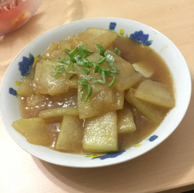 蚝油焖冬瓜