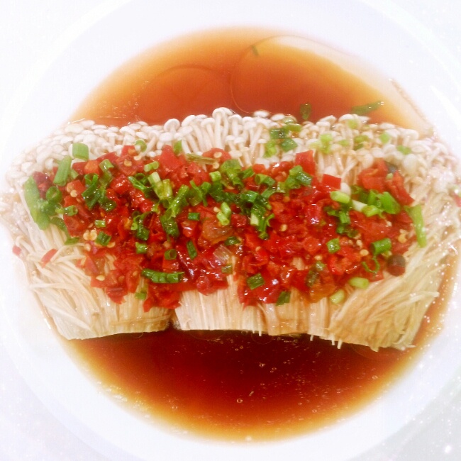 剁椒金针菇