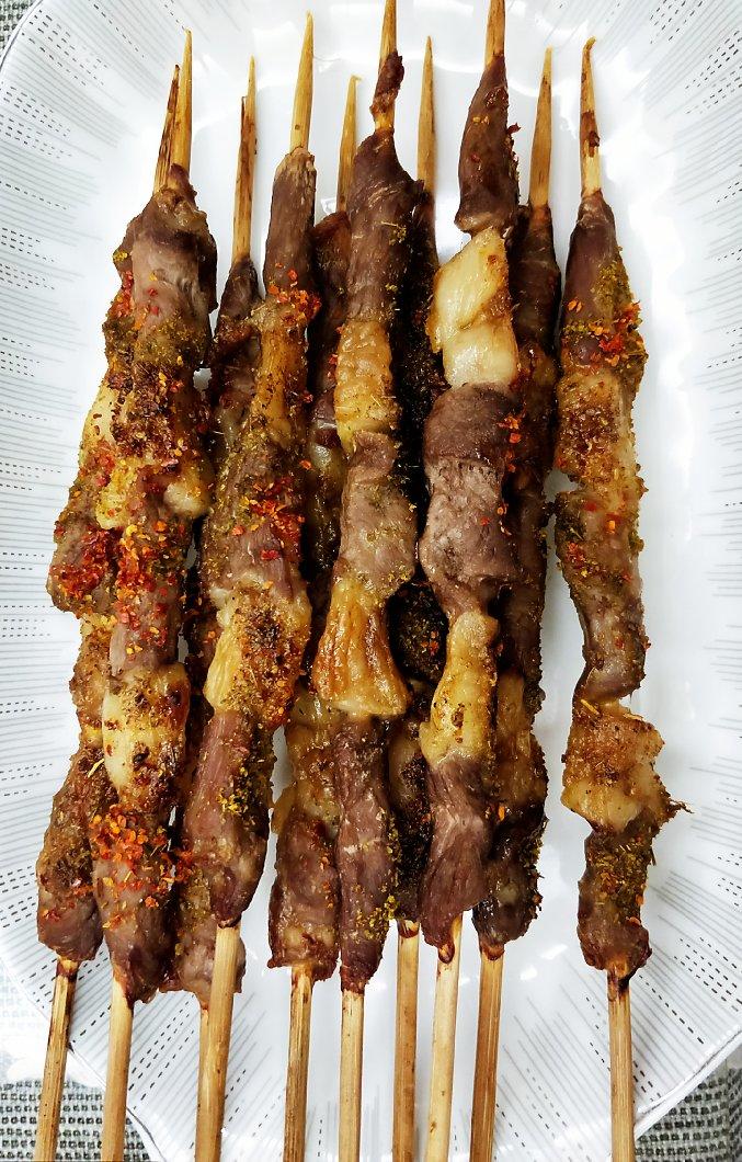 烤羊肉串
（烤箱版）