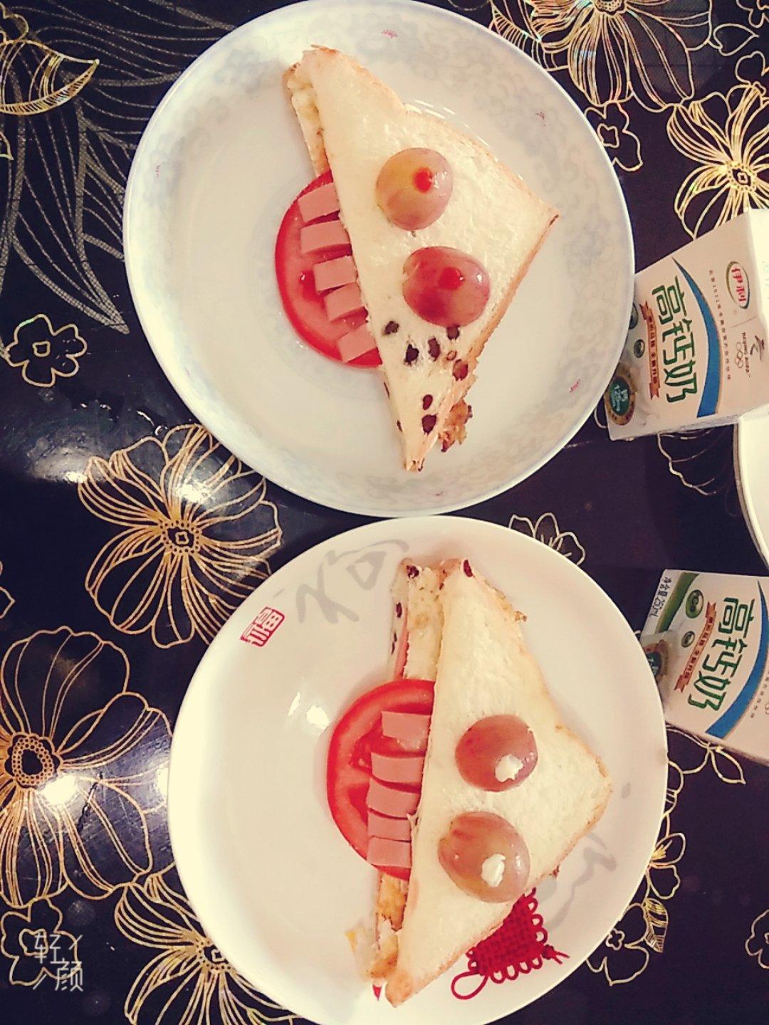 会吐舌头的大牙怪三明治