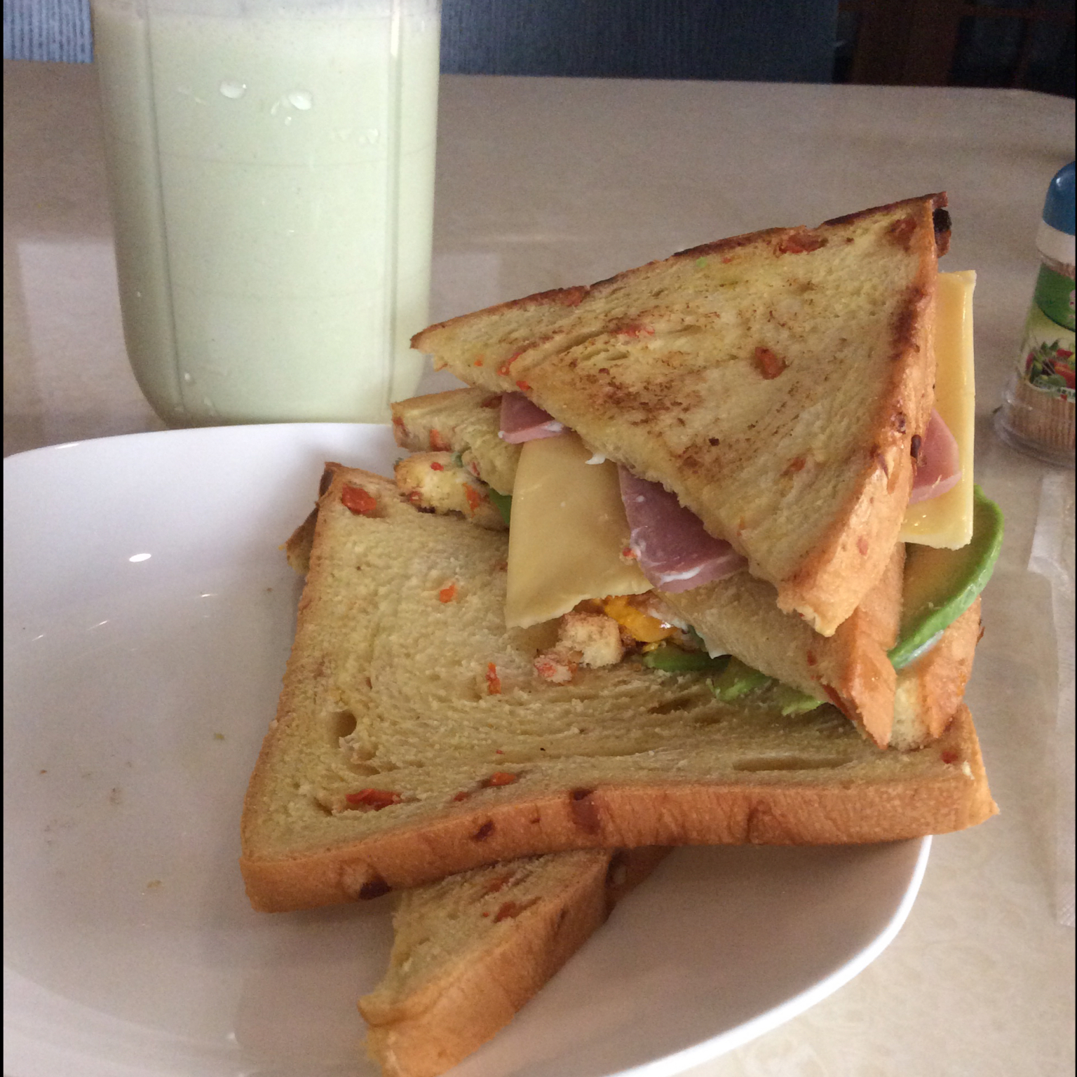 牛油果早餐三明治 Avocado Breakfast Toasted Sandwich