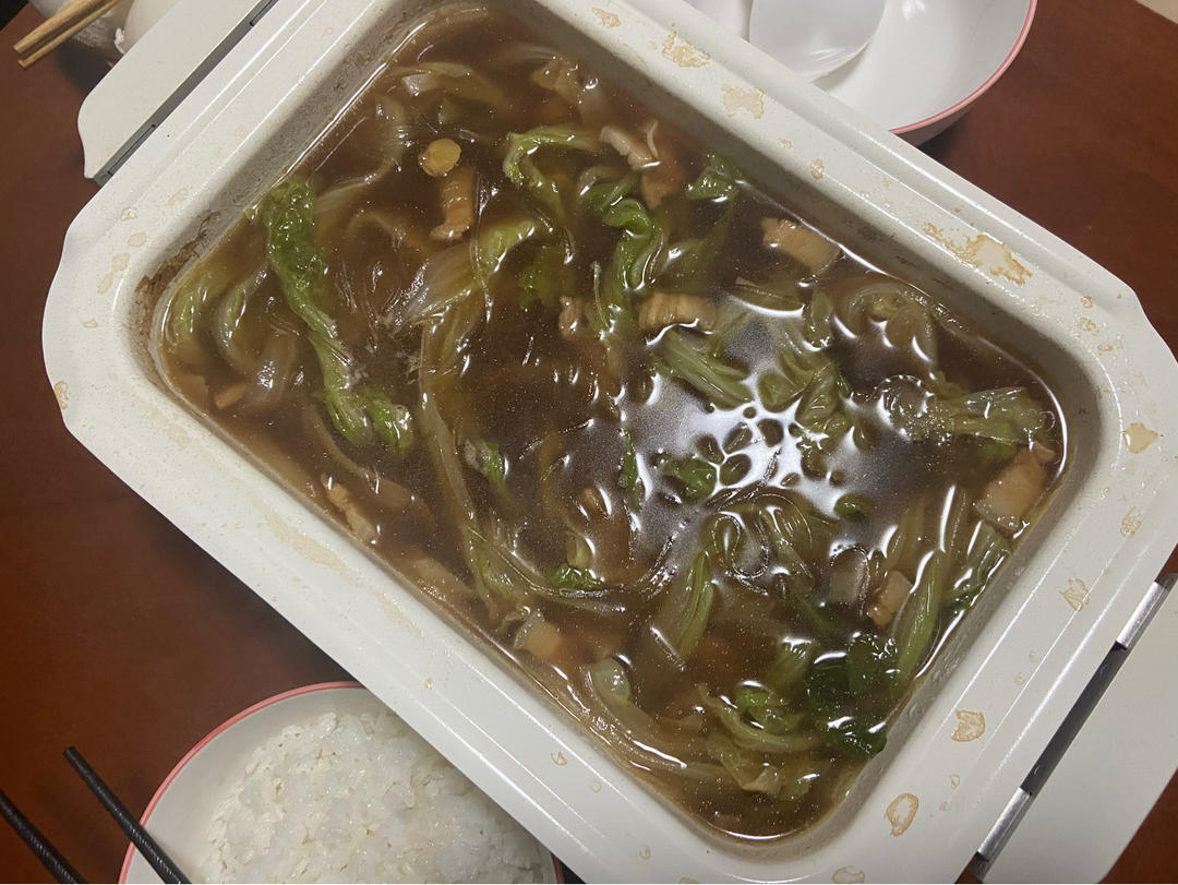 猪肉白菜炖粉条