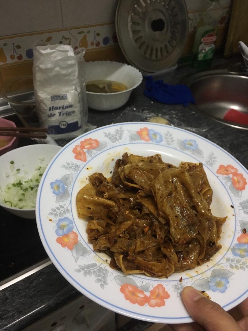 香辣豆皮