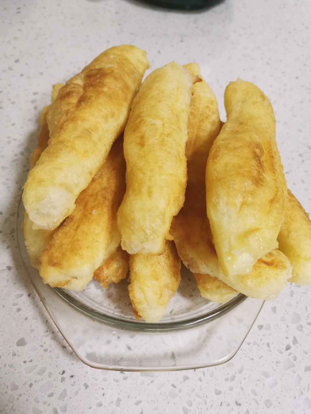 快手早餐～自制油条（酵母版，不含泡打粉、膨松剂）