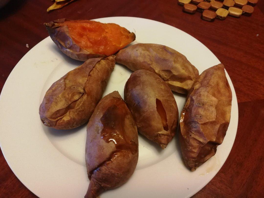 烤箱烤红薯
