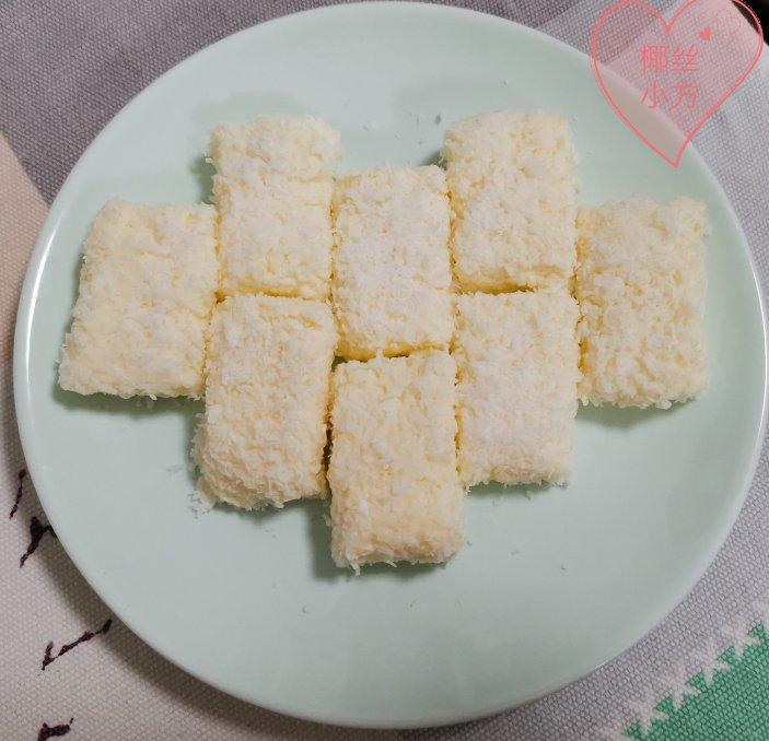 完胜85度C牛奶椰丝小方