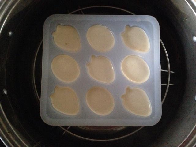 蛋黄版藜麦蒸糕的做法 步骤13