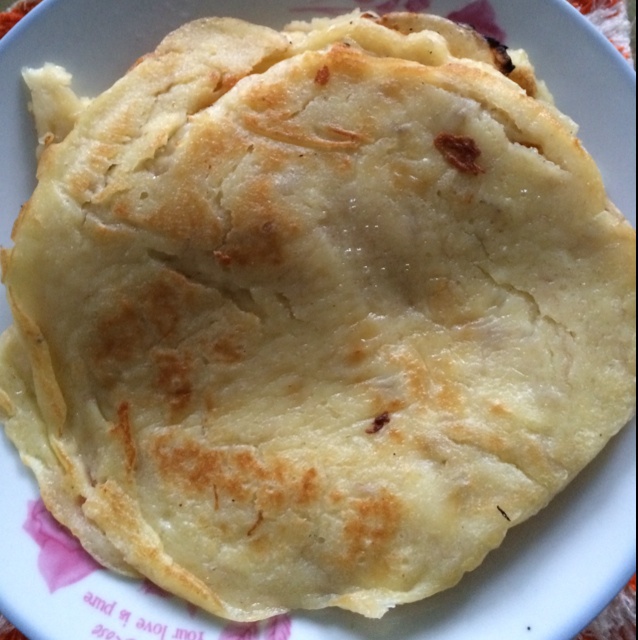 蜂蜜香蕉煎饼