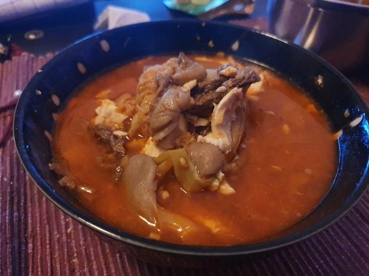 육개장白钟元菜谱韩式辣牛肉汤