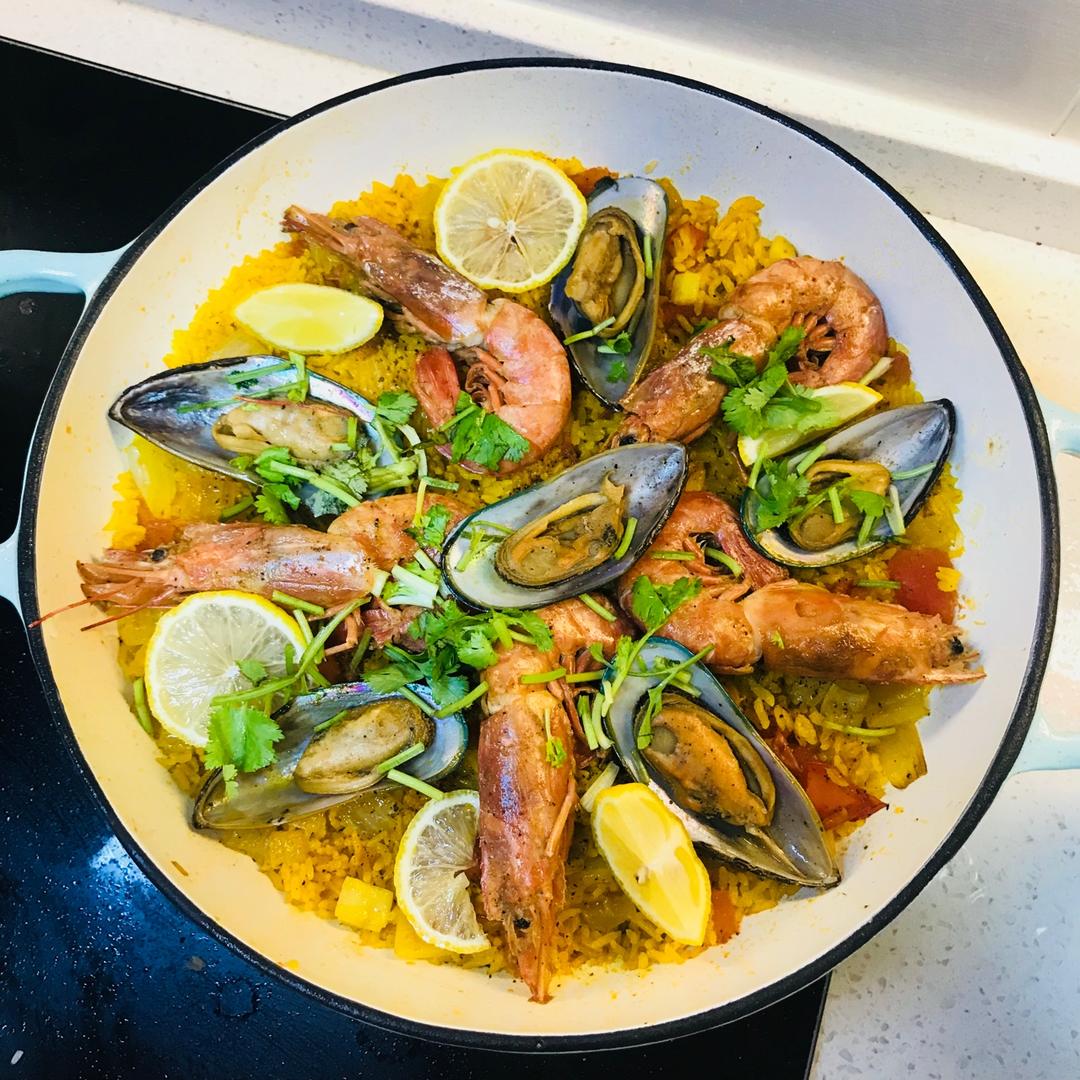 西班牙海鲜饭