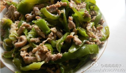 青椒肉丝