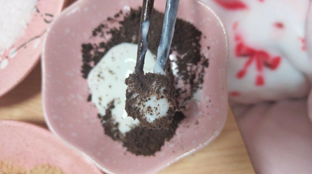 奥利奥鲜奶麻薯