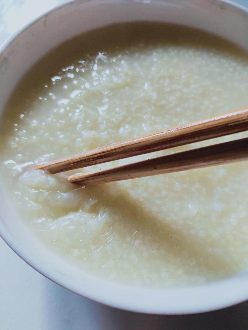 小米粥（熬出米油）