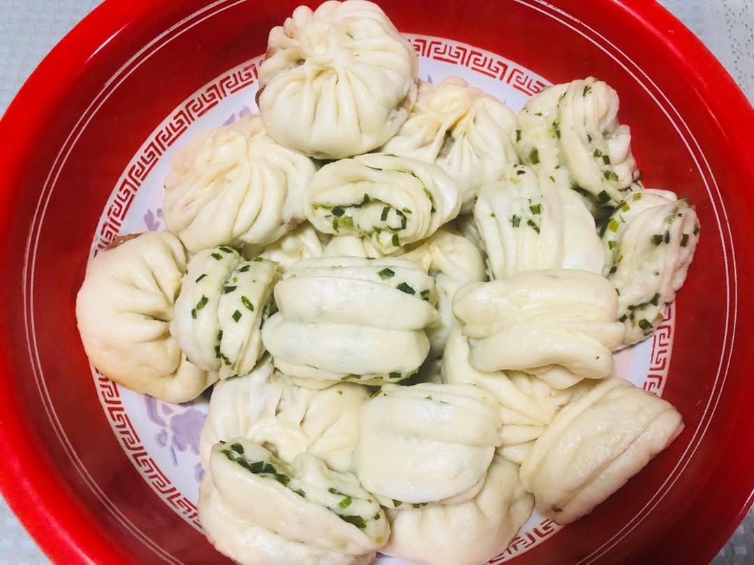胡萝卜木耳鸡蛋素包子